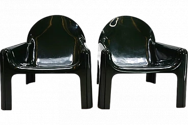 Pair of Kartell 4794 chairs by Gae Aulenti, 1970s