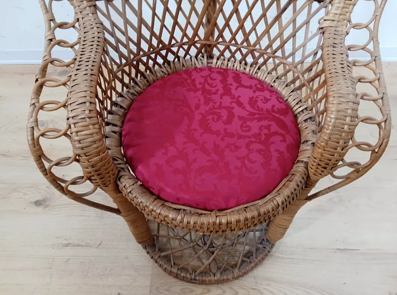 Child's wicker armchair, mid-19th century 6