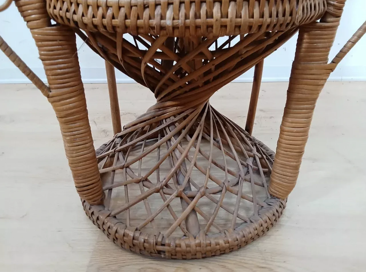 Child's wicker armchair, mid-19th century 7