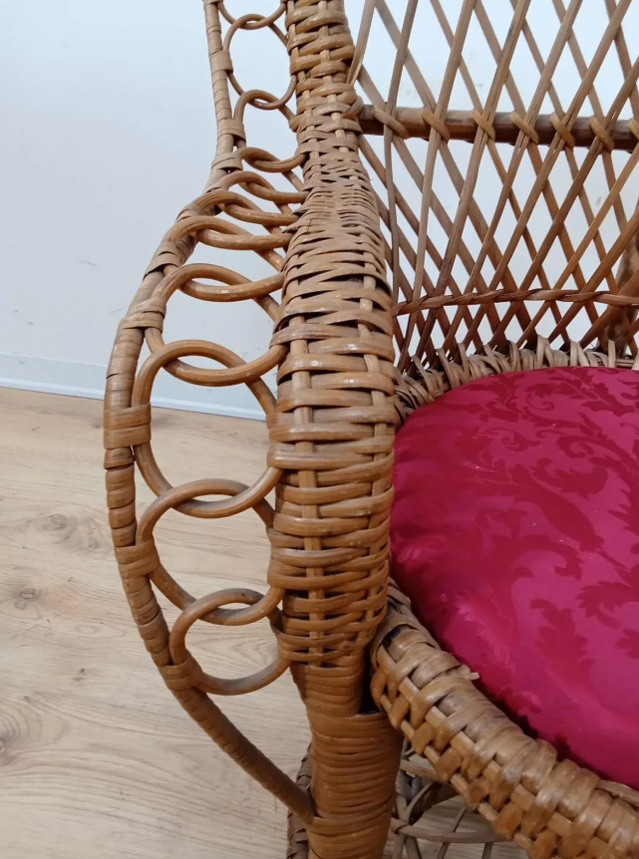 Child's wicker armchair, mid-19th century 8