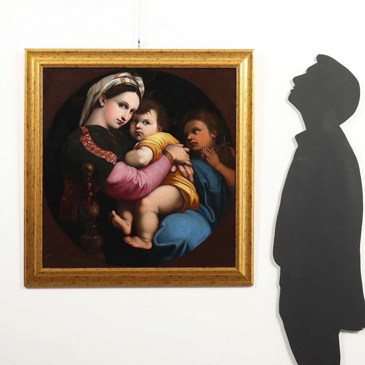 Copy of Madonna della Seggiola, oil on canvas, 19th century 2