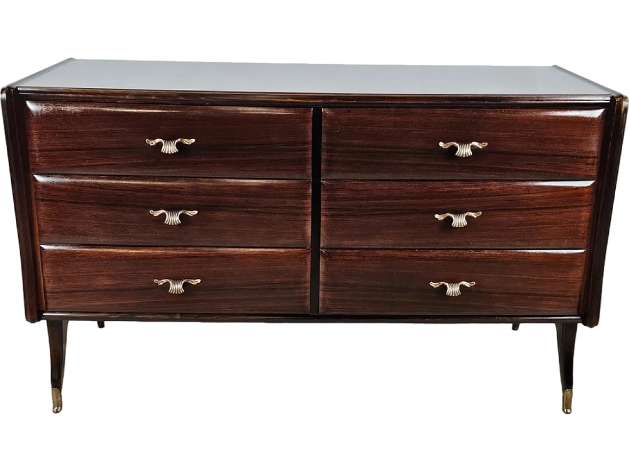 Chest of drawers in mahogany, 1950 28