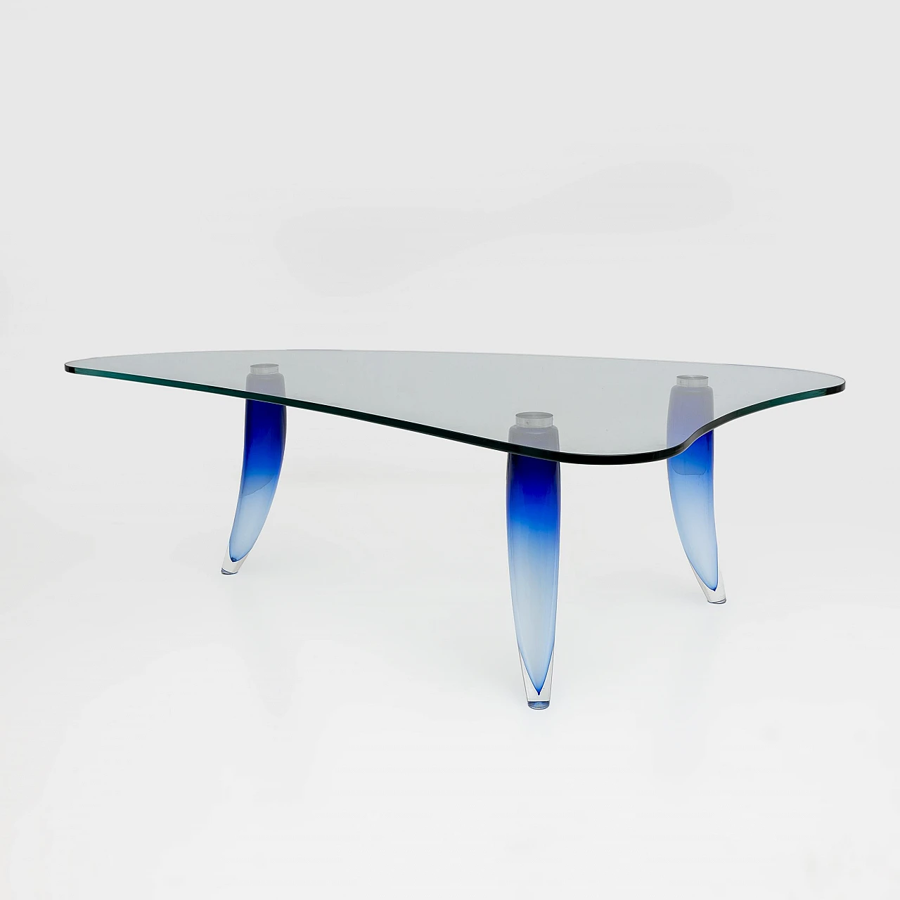 Murano glass coffee table by Seguso for Roche Bobois, 1990s 4