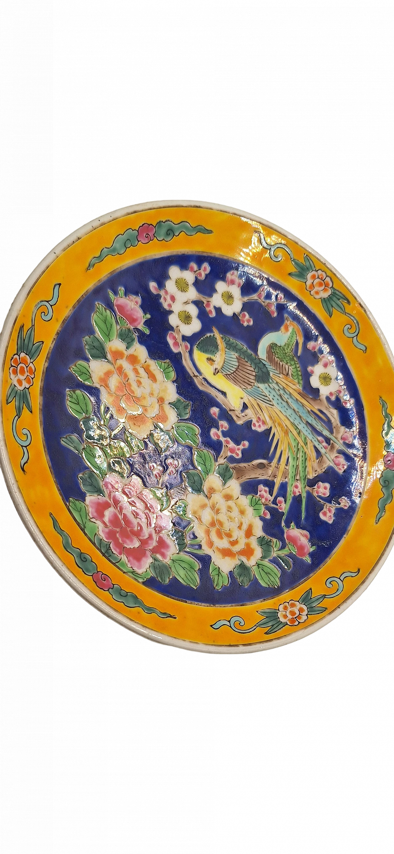 Chinese dish with enamel, 30s 5