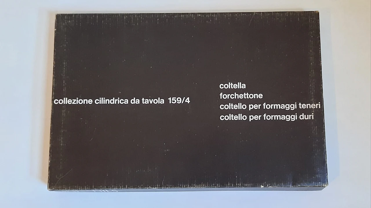 Collezione posate da formaggio modello 159/4 Cini & Nils, anni '70 2