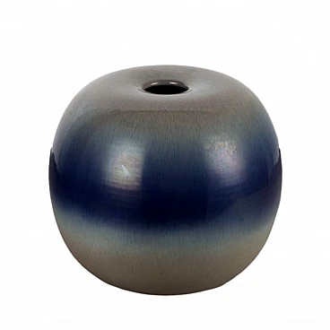 Glazed terracotta vase by Giacomo Onestini, 1971