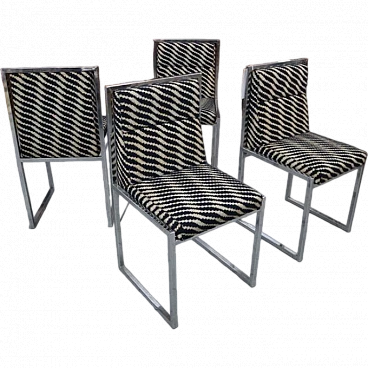 4 WrightWright chairs by Nanda Vigo for Driade, 1970s