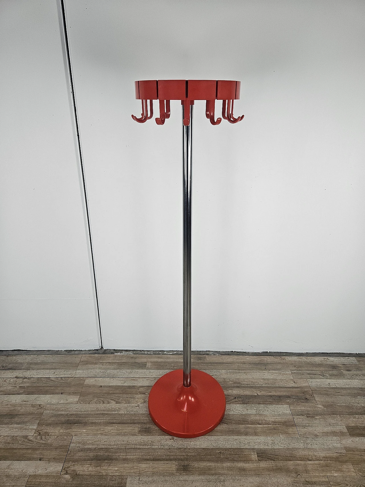 Plastic and steel coat hanger by Dal Vera, 1970s 3