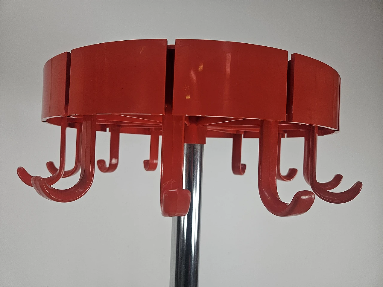 Plastic and steel coat hanger by Dal Vera, 1970s 5