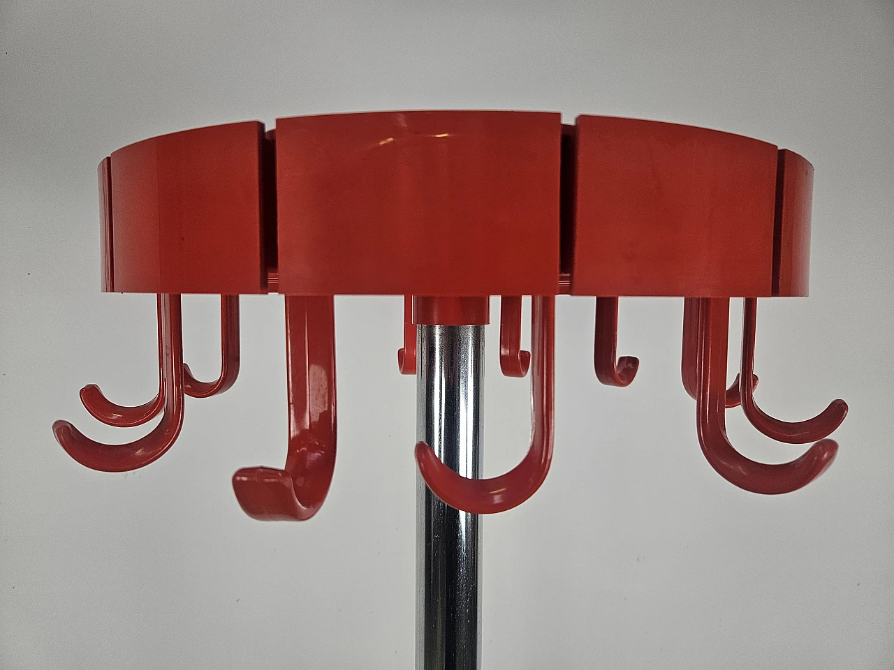 Plastic and steel coat hanger by Dal Vera, 1970s 11