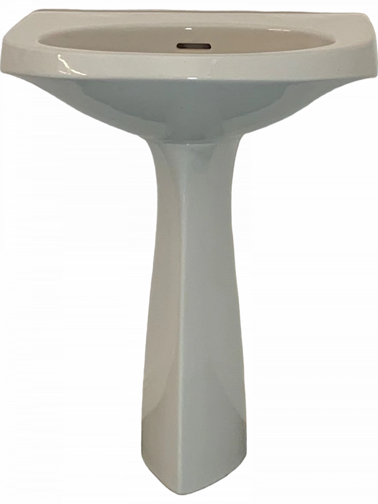 Gio Ponti washbasin with pedestal for Ideal Standard, 1960s 11