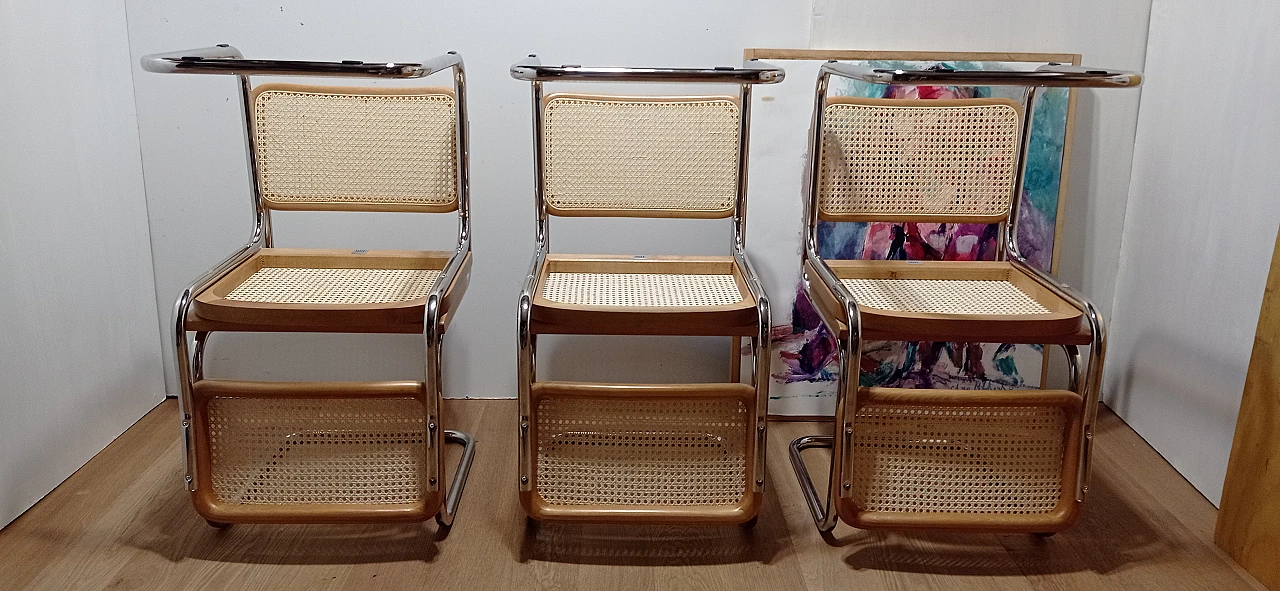 6 Cesca B3 chairs  by Mdf Italia, 2000s 7