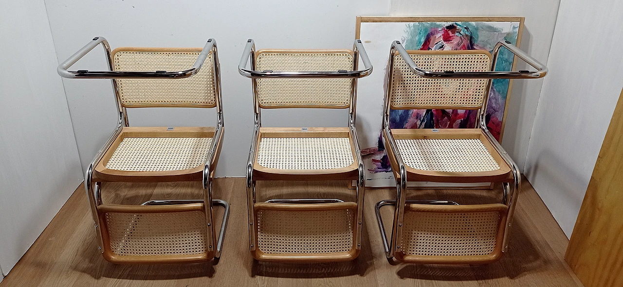 6 Cesca B3 chairs  by Mdf Italia, 2000s 12