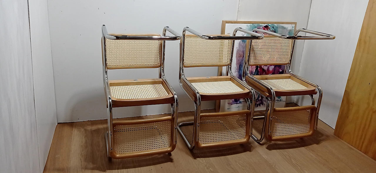 6 Cesca B3 chairs  by Mdf Italia, 2000s 13