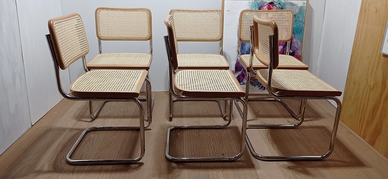 6 Cesca B3 chairs  by Mdf Italia, 2000s 37