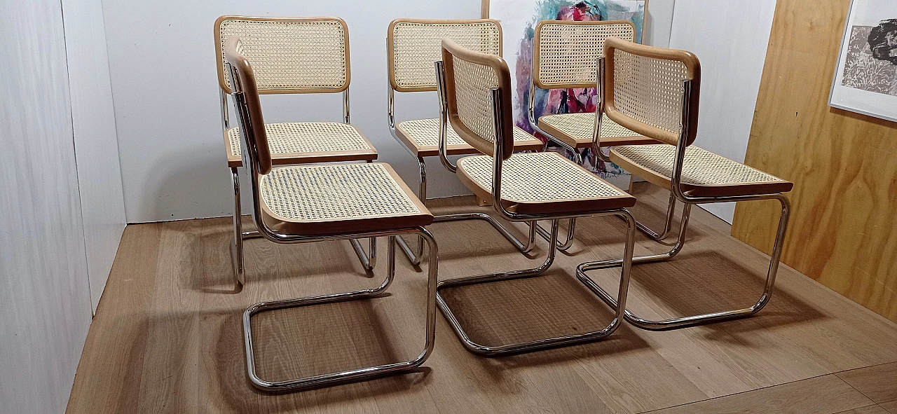 6 Cesca B3 chairs  by Mdf Italia, 2000s 39