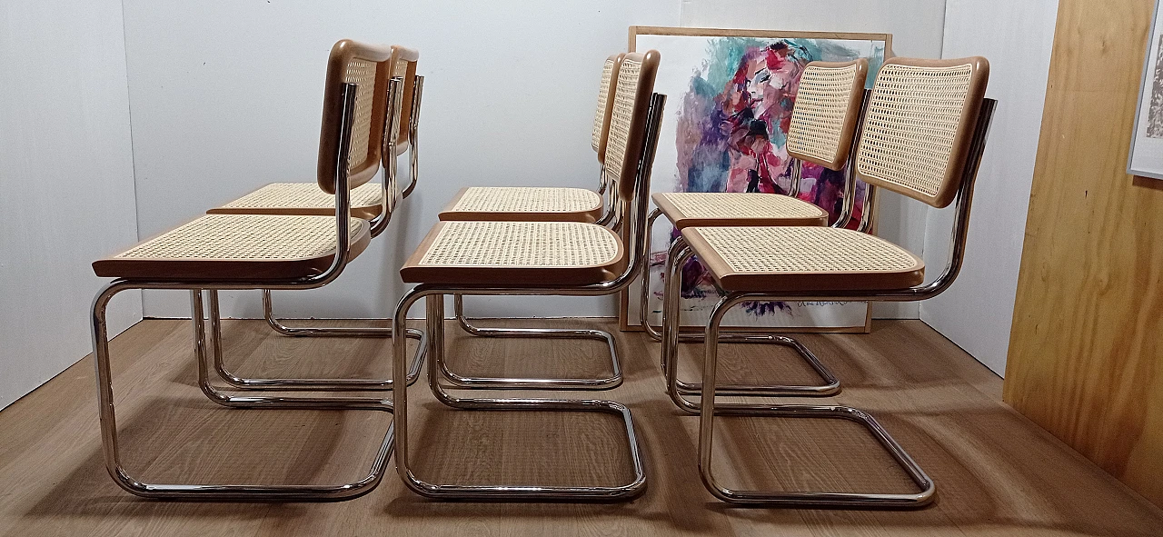 6 Cesca B3 chairs  by Mdf Italia, 2000s 69