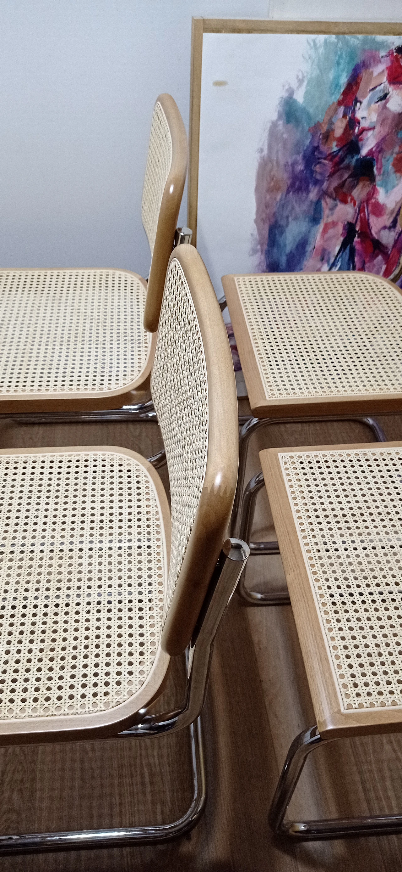 6 Cesca B3 chairs  by Mdf Italia, 2000s 92