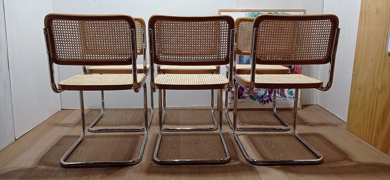 6 Cesca B3 chairs  by Mdf Italia, 2000s 94