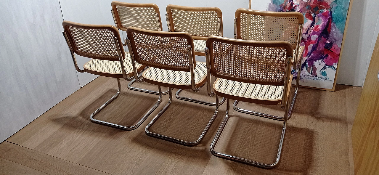 6 Cesca B3 chairs  by Mdf Italia, 2000s 97