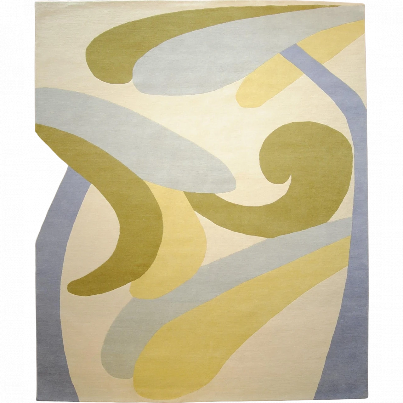 Hand-knotted rug by Angela De Nozza, 2000s 13