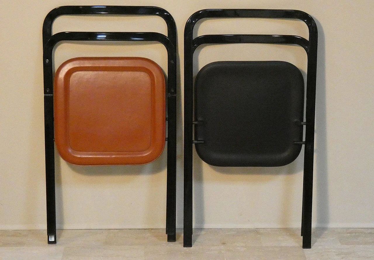 4 Folding chairs by Giorgio Cattelan for Cidue, 1980s 7