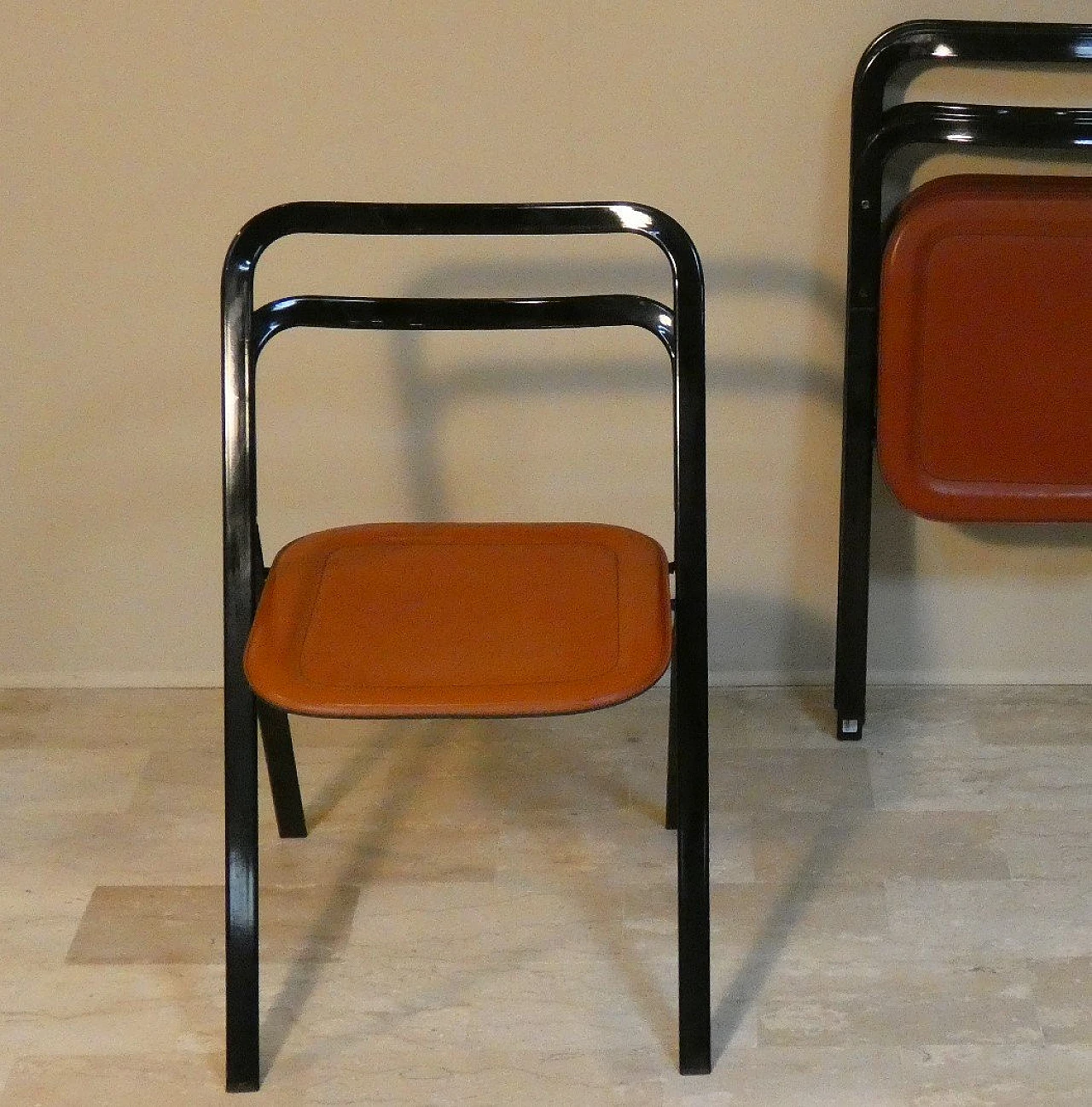 4 Folding chairs by Giorgio Cattelan for Cidue, 1980s 8