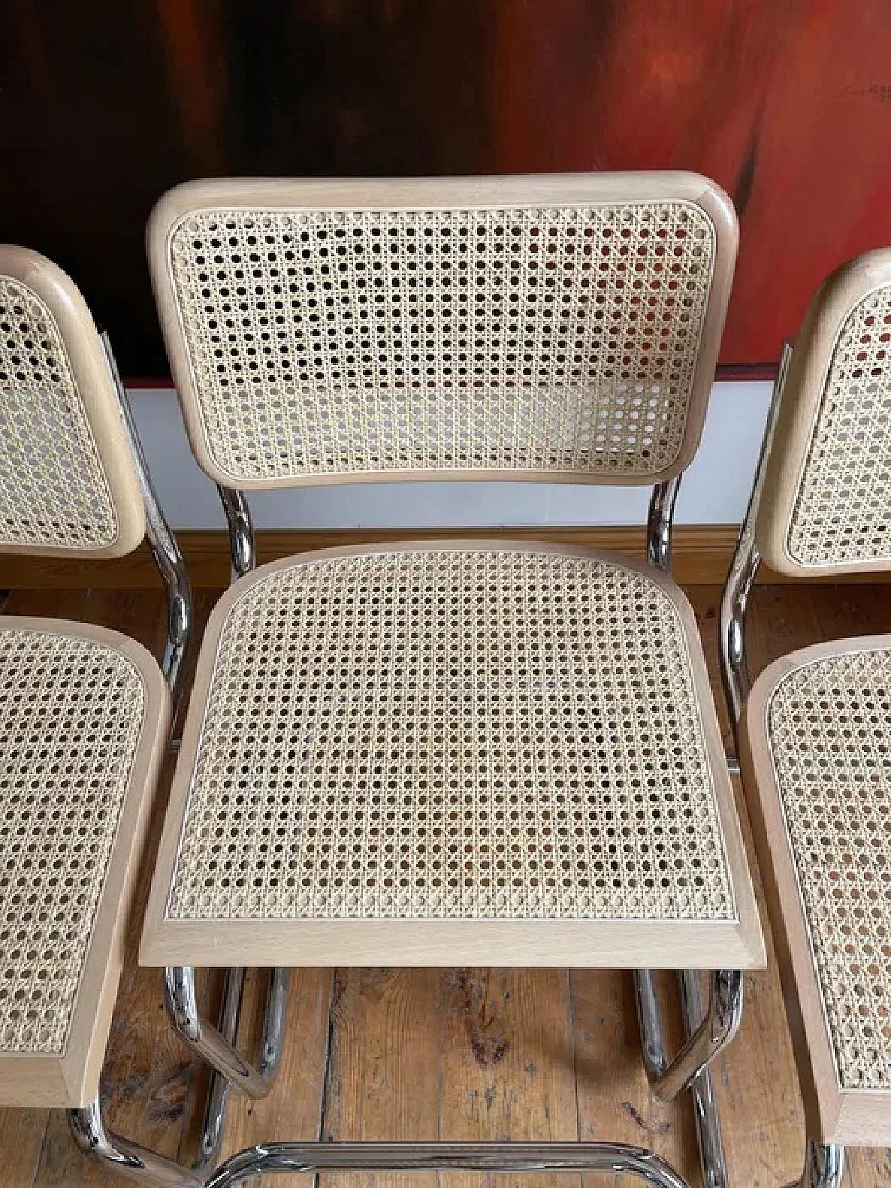 4 Cesca chairs B32 by Mdf Italia, 90s 2