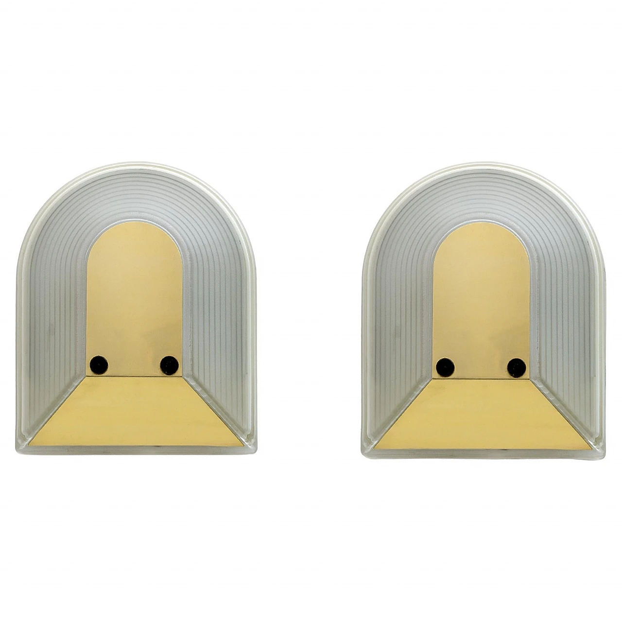 Pair of ‘Tesi’ wall lights by Roberto Fiorato for Prisma, 1980s 1