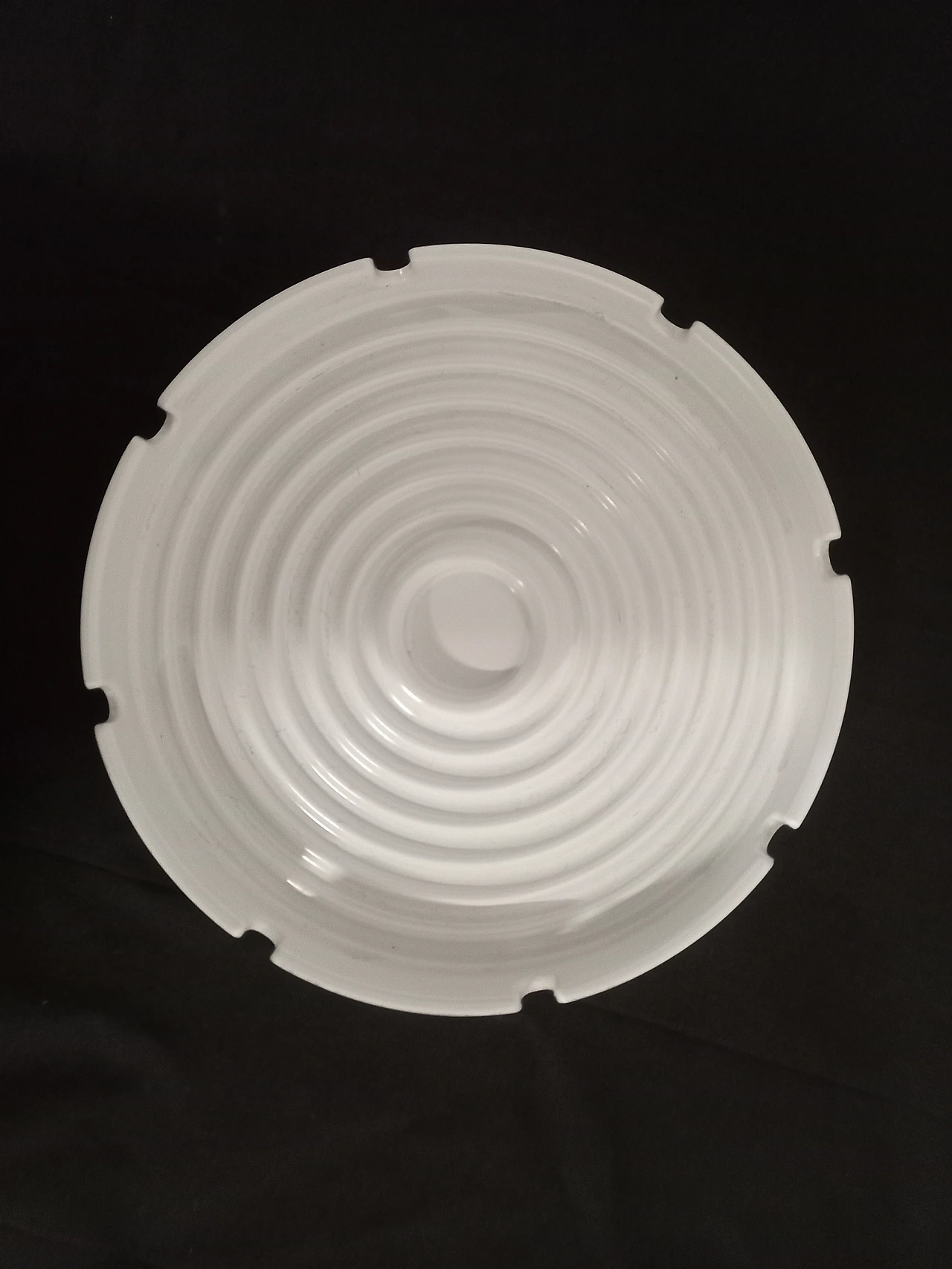 Anna Castelli Kartell table ashtray white 1