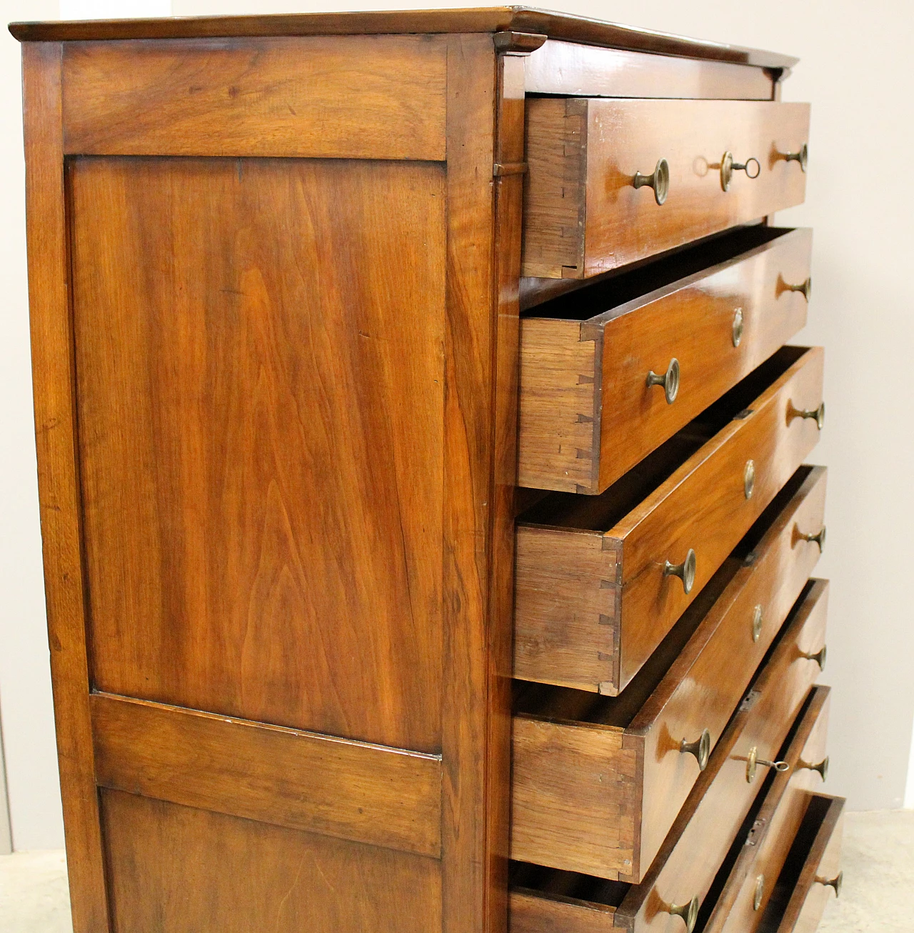 Empire chest of drawers, 19th century 8