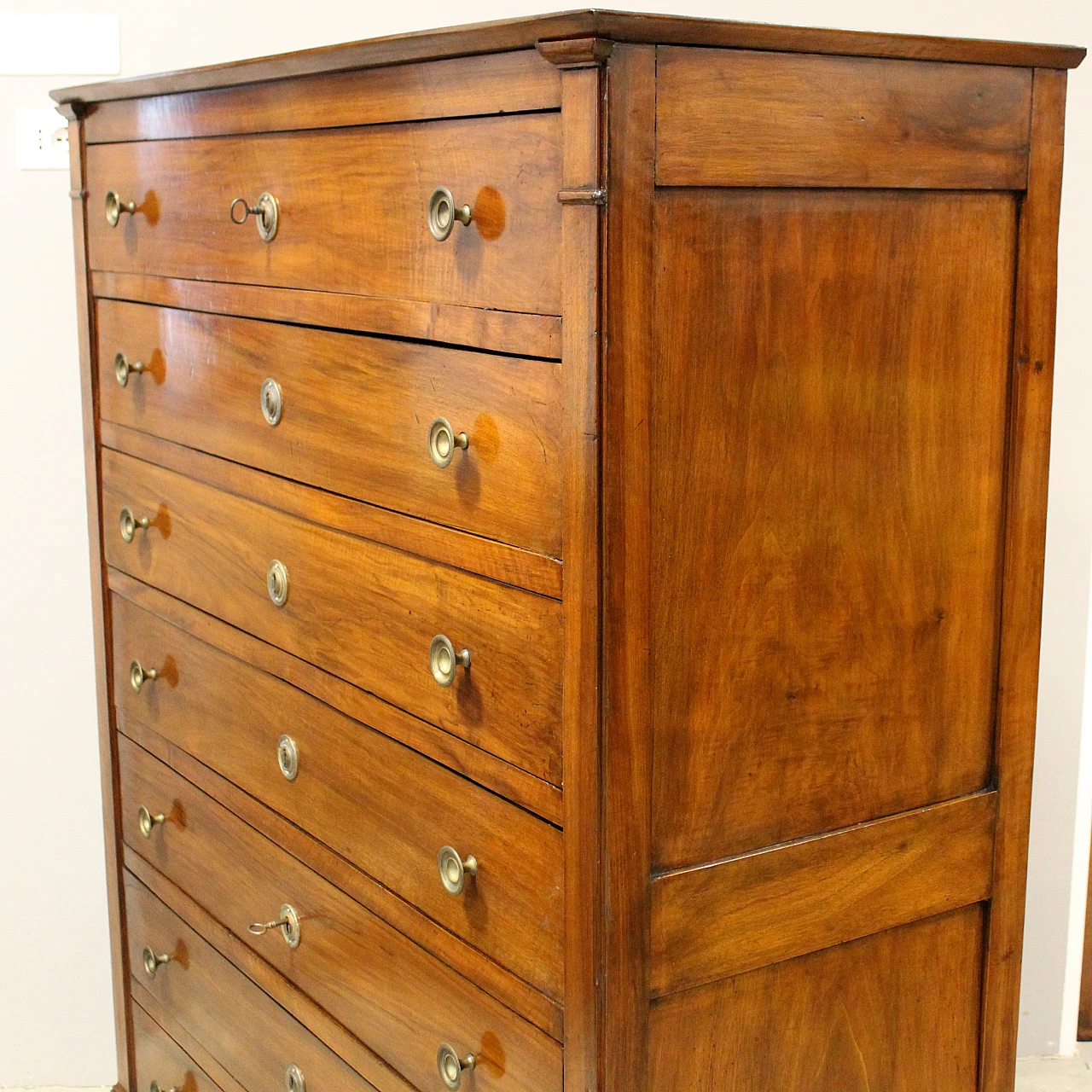 Empire chest of drawers, 19th century 9