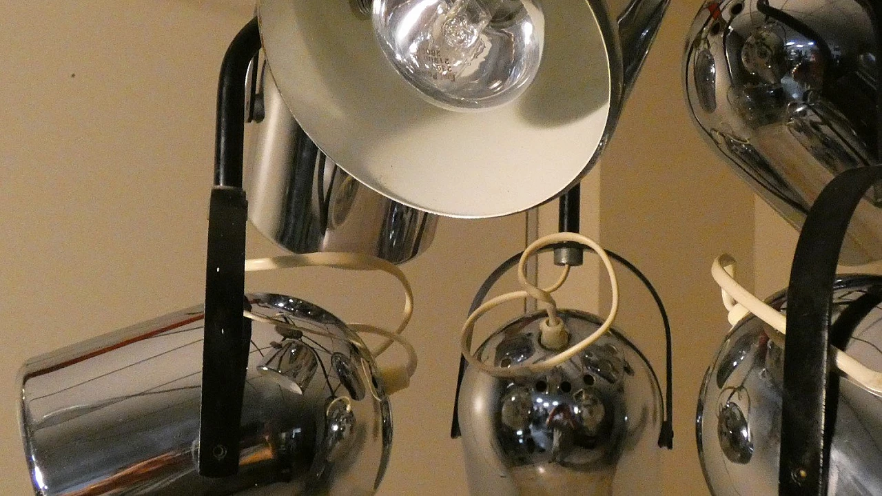 Ceiling Lamp Goffredo Reggiani style, 1960s 14