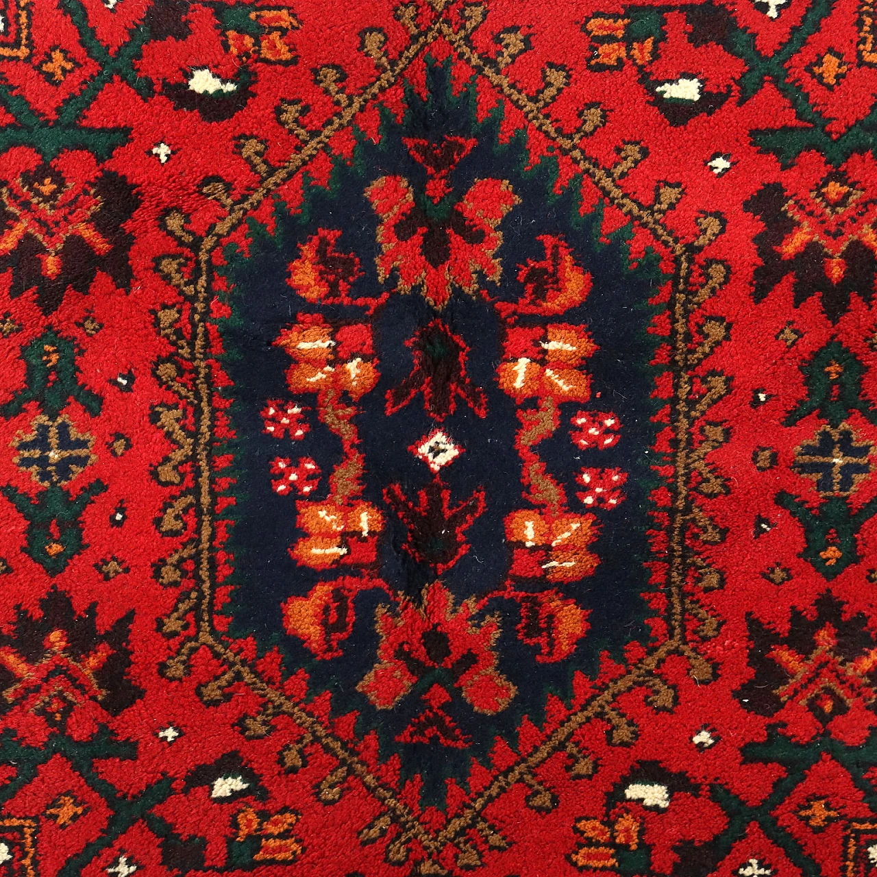 Joshagan cotton and wool carpet, late 20th century 3