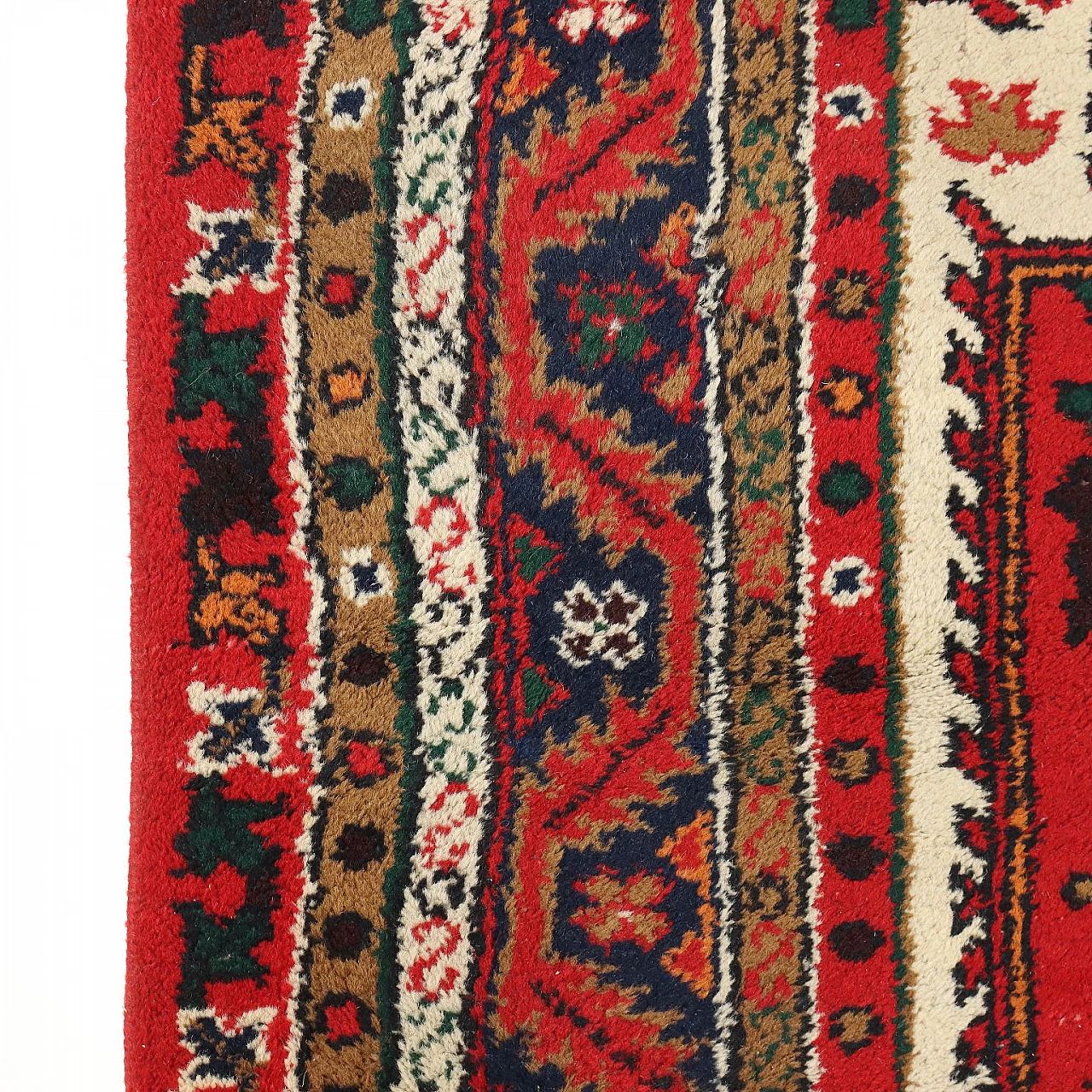 Joshagan cotton and wool carpet, late 20th century 5