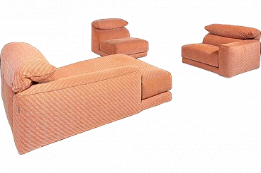 3 Roche Bobois modular lounge sofas, late 20th century