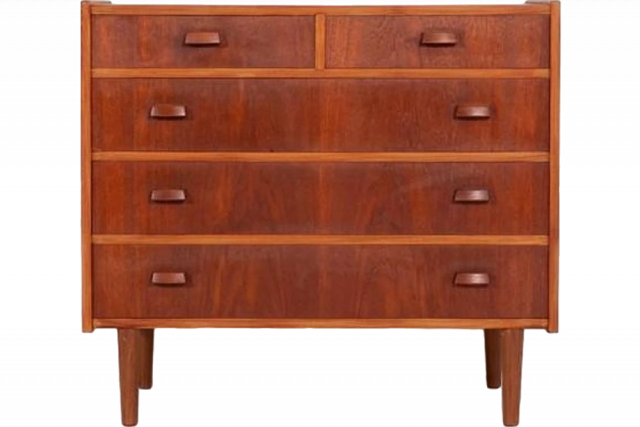 Danish teak chest of drawers, 1960s 8