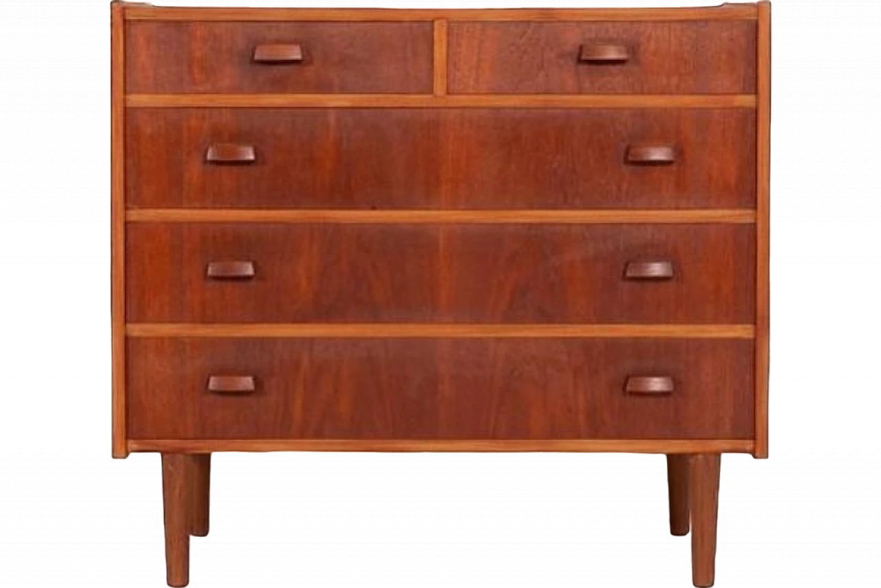 Danish teak chest of drawers, 1960s 9