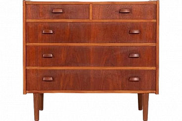 Danish teak chest of drawers, 1960s