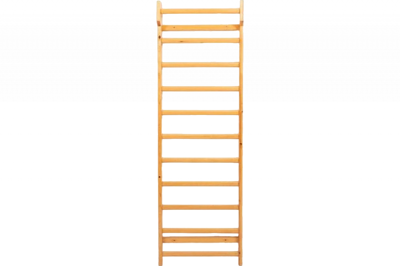 Barre da parete da palestra in legno, anni 2000 6