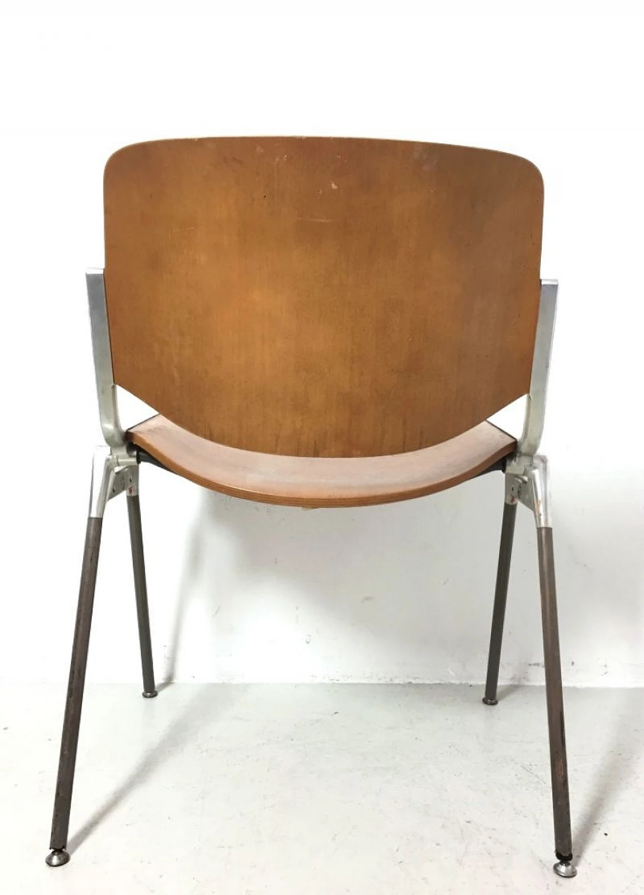 DSC 106 chair in beechwood by Giancarlo Piretti for Anonima Castelli, 60s 1184952