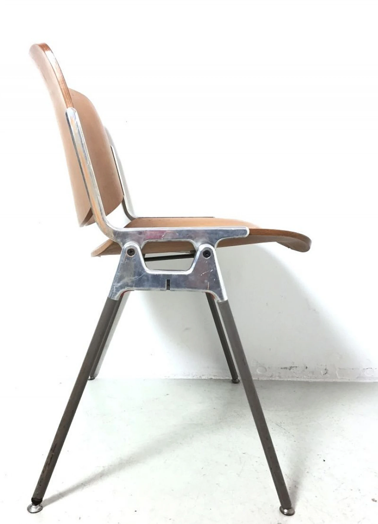 DSC 106 chair in beechwood by Giancarlo Piretti for Anonima Castelli, 60s 1184954