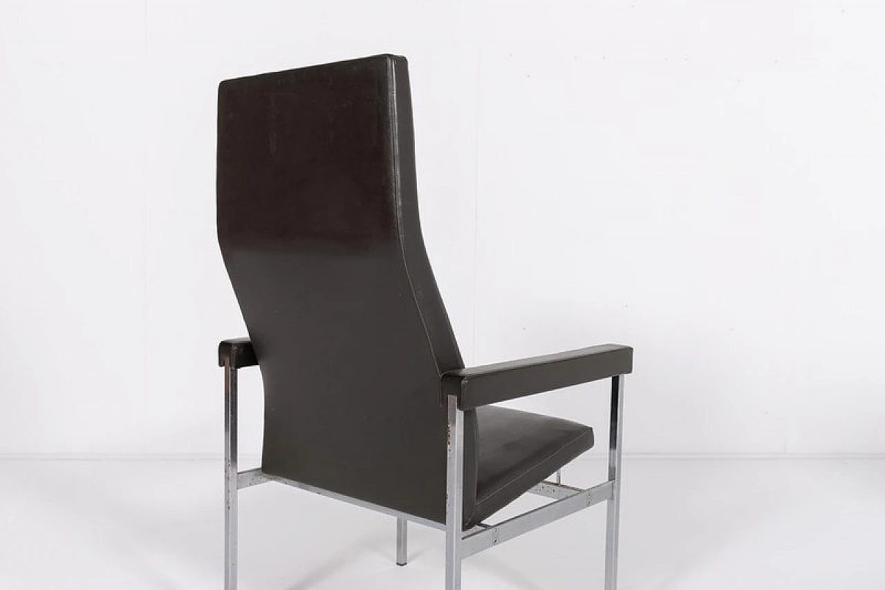 Coppia di poltrone con schienale alto di Fritz Hansen, anni '80 5