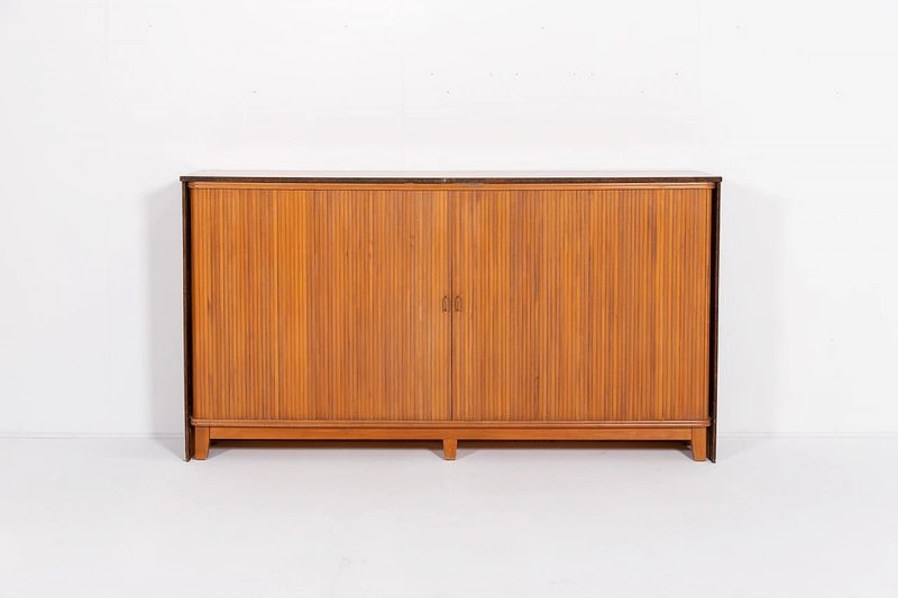 Danish free standing bar cabinet with stools, 1960s 6