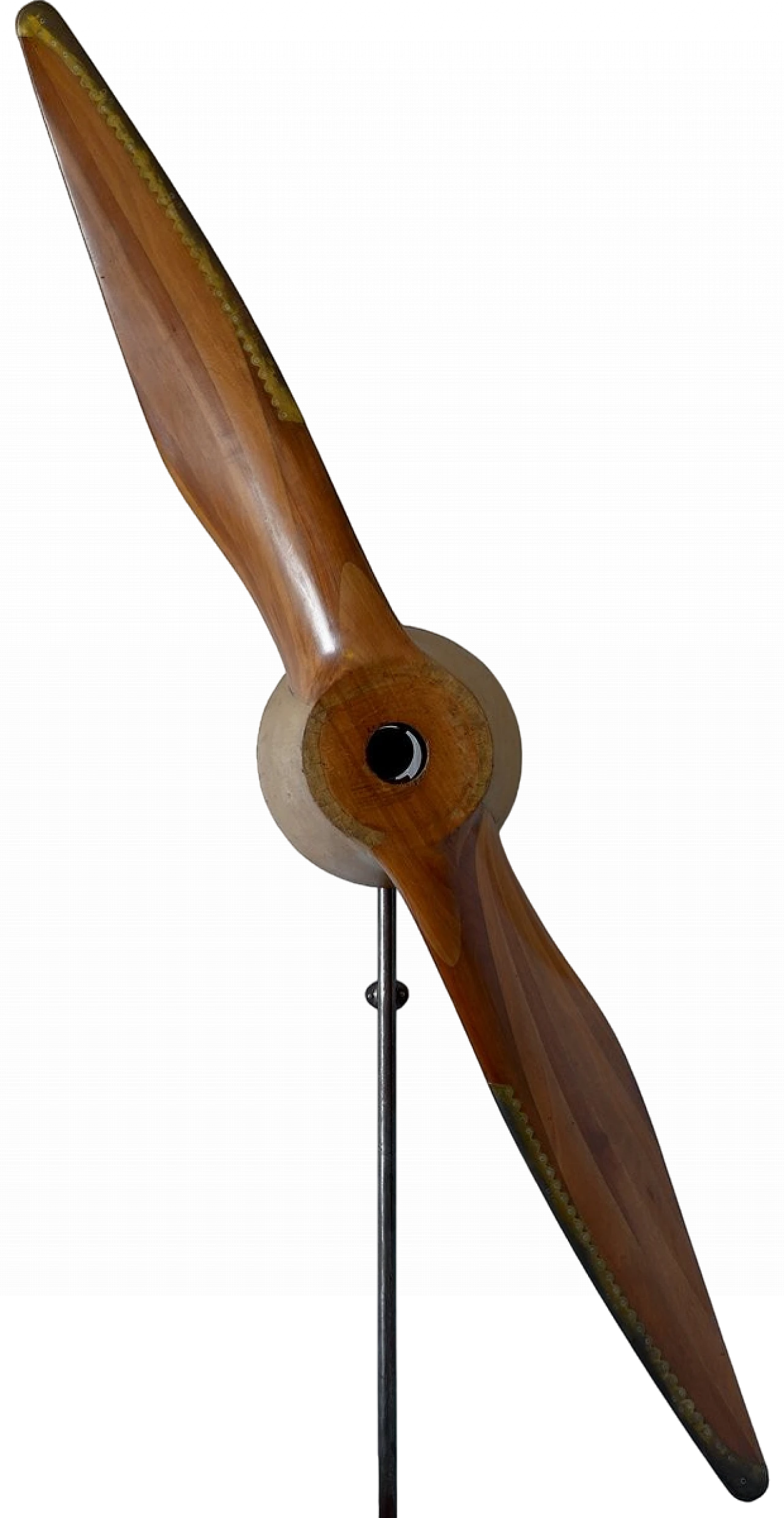 Antique plane propeller by Officine Aeronautiche Caproni, 1940s 9