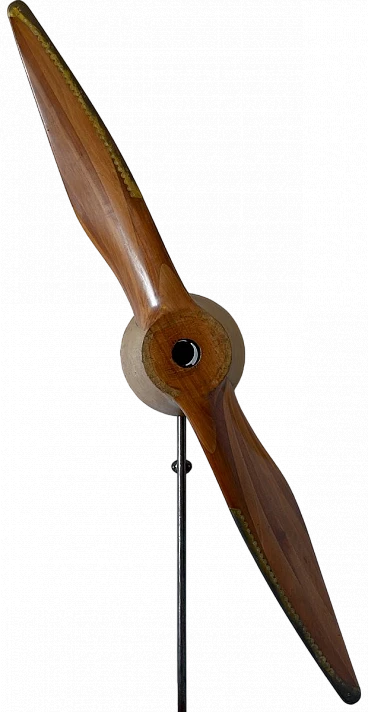 Antique plane propeller by Officine Aeronautiche Caproni, 1940s