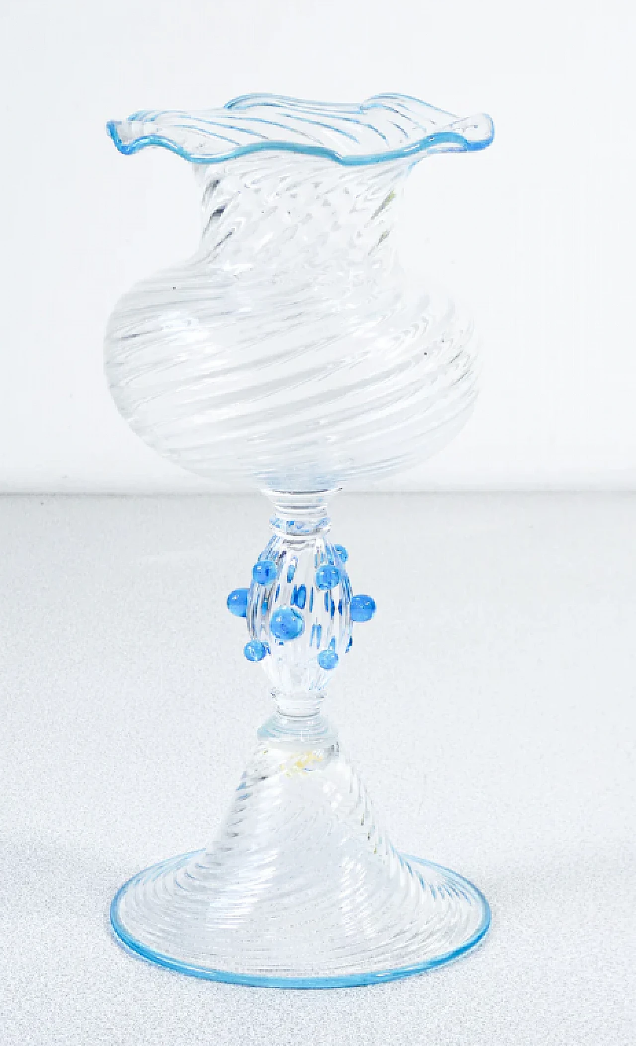 Blown Murano glass vase, 1960s 1