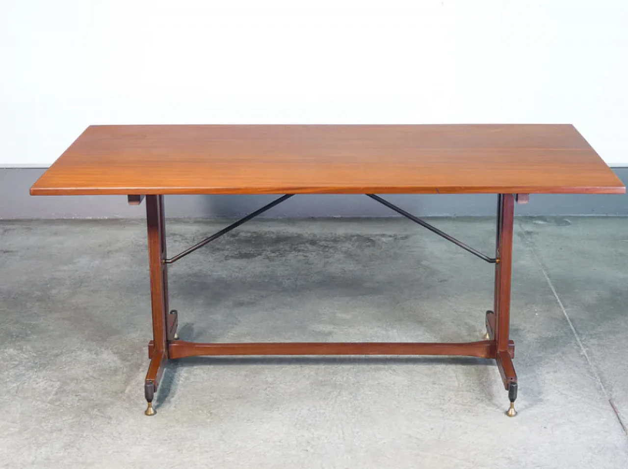 Wood and metal table, 1960s 2