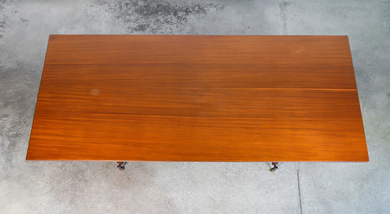 Wood and metal table, 1960s 4