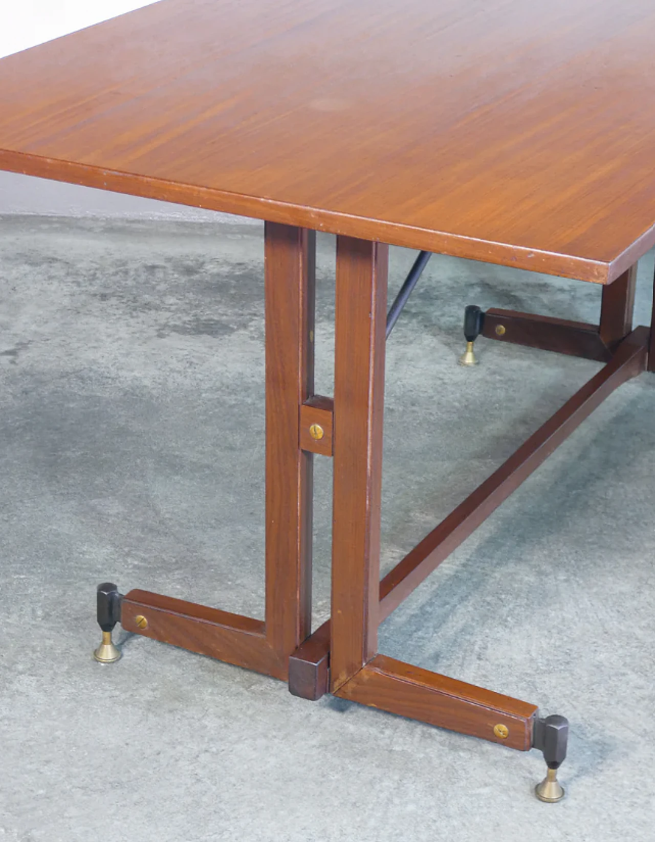 Wood and metal table, 1960s 8